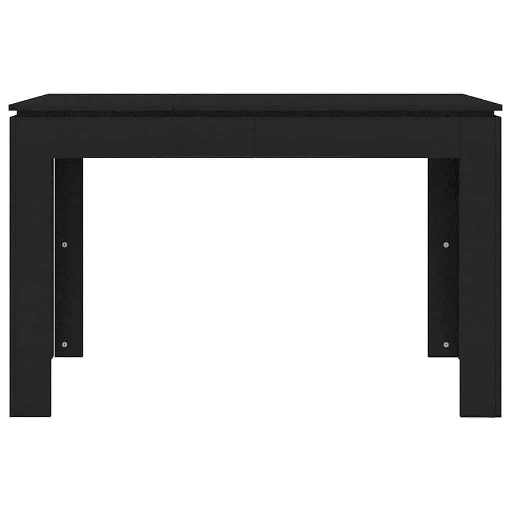 Spisebord Svart 120X60X76 Cm Konstruert Tre