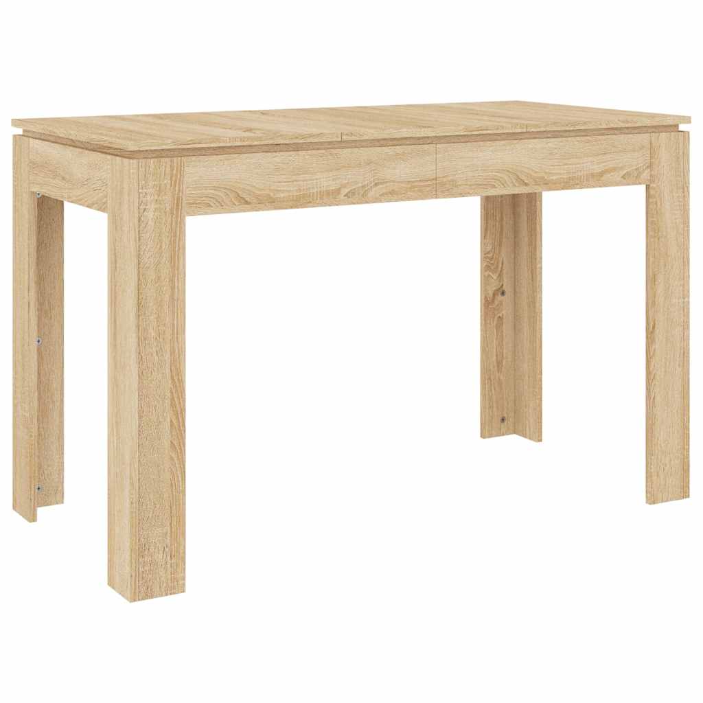 Spisebord Sonoma Eik 120X60X76 Cm Konstruert Tre