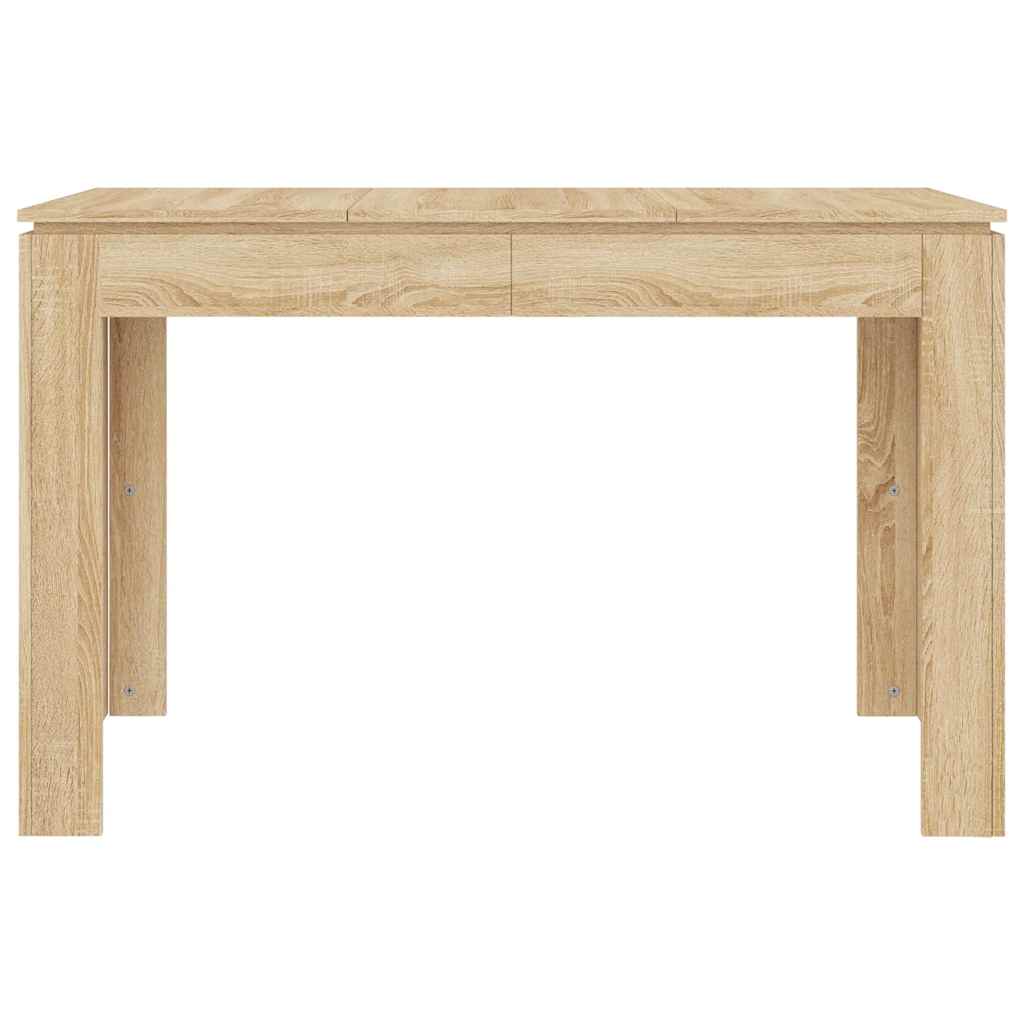 Spisebord Sonoma Eik 120X60X76 Cm Konstruert Tre