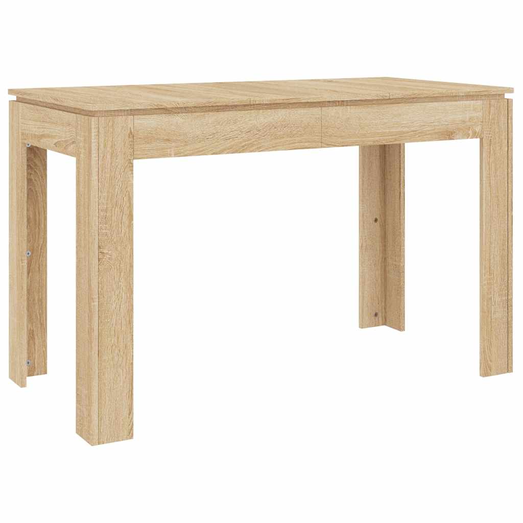 Spisebord Sonoma Eik 120X60X76 Cm Konstruert Tre