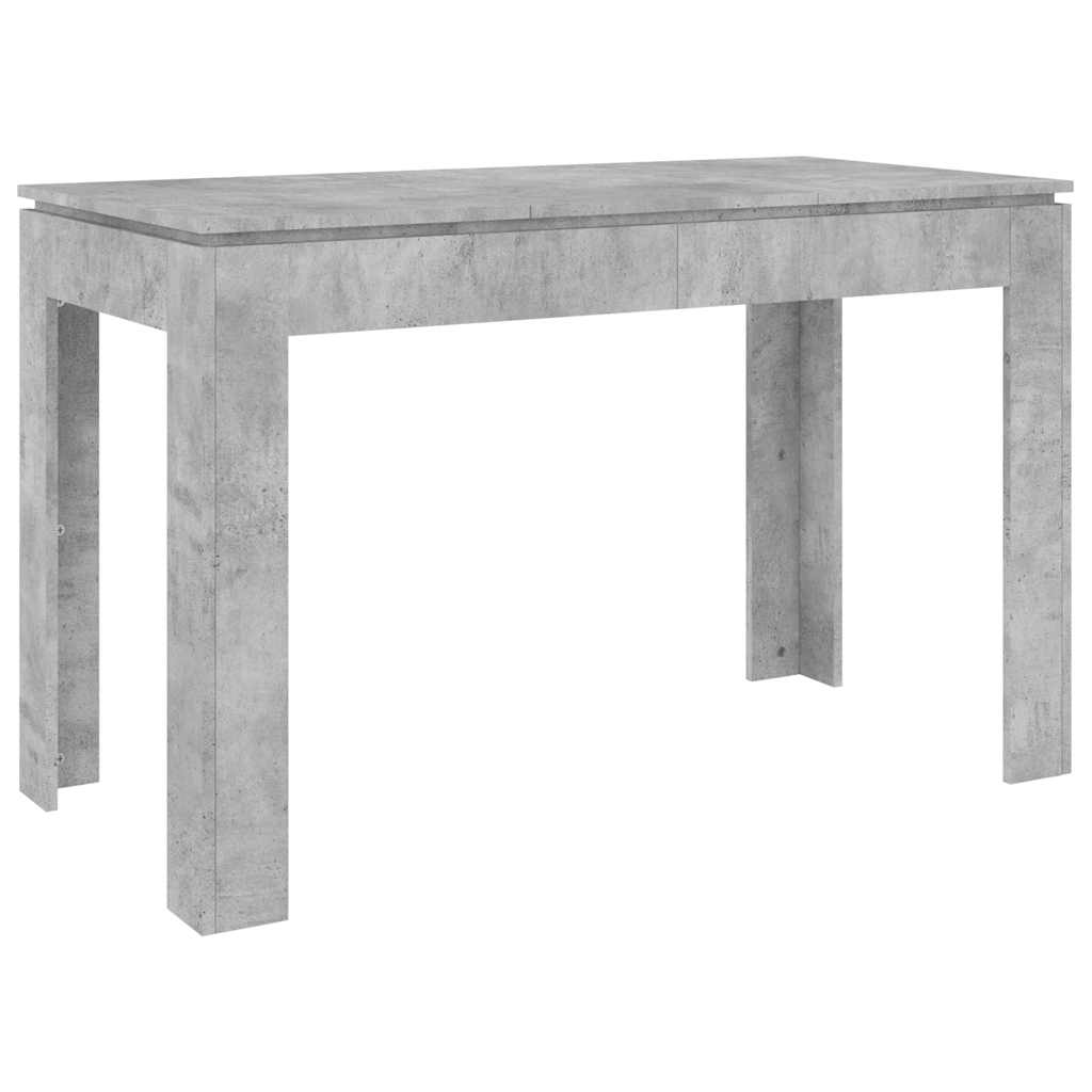 Spisebord Betonggrå 120X60X76 Cm Konstruert Tre
