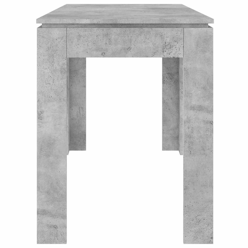 Spisebord Betonggrå 120X60X76 Cm Konstruert Tre