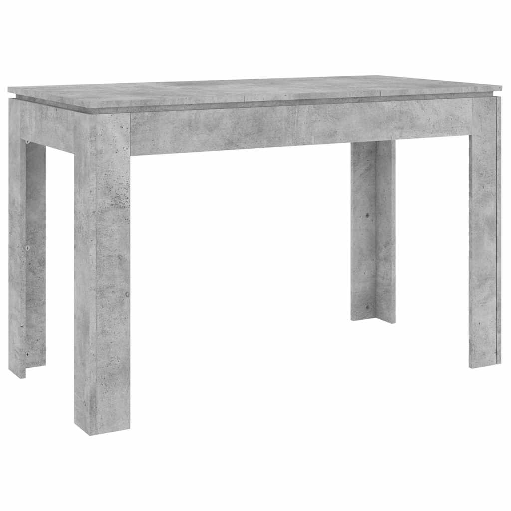 Spisebord Betonggrå 120X60X76 Cm Konstruert Tre