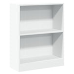 Bokhylle Hvit 60X24X76 Cm Konstruert Tre