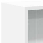 Bokhylle Hvit 60X24X76 Cm Konstruert Tre