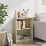 Bokhylle Sonoma Eik 60X24X76 Cm Konstruert Tre