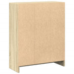 Bokhylle Sonoma Eik 60X24X76 Cm Konstruert Tre