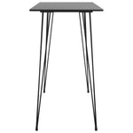 Barbord Svart 120X60X105 Cm