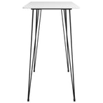 Barbord Hvit 120X60X105 Cm