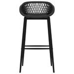 Barstoler 2 Stk Svart