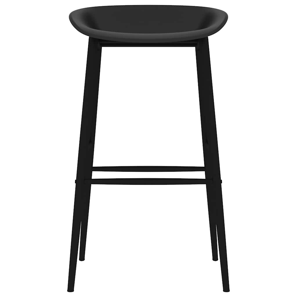 Barstoler 2 Stk Svart