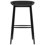 Barstoler 2 Stk Svart