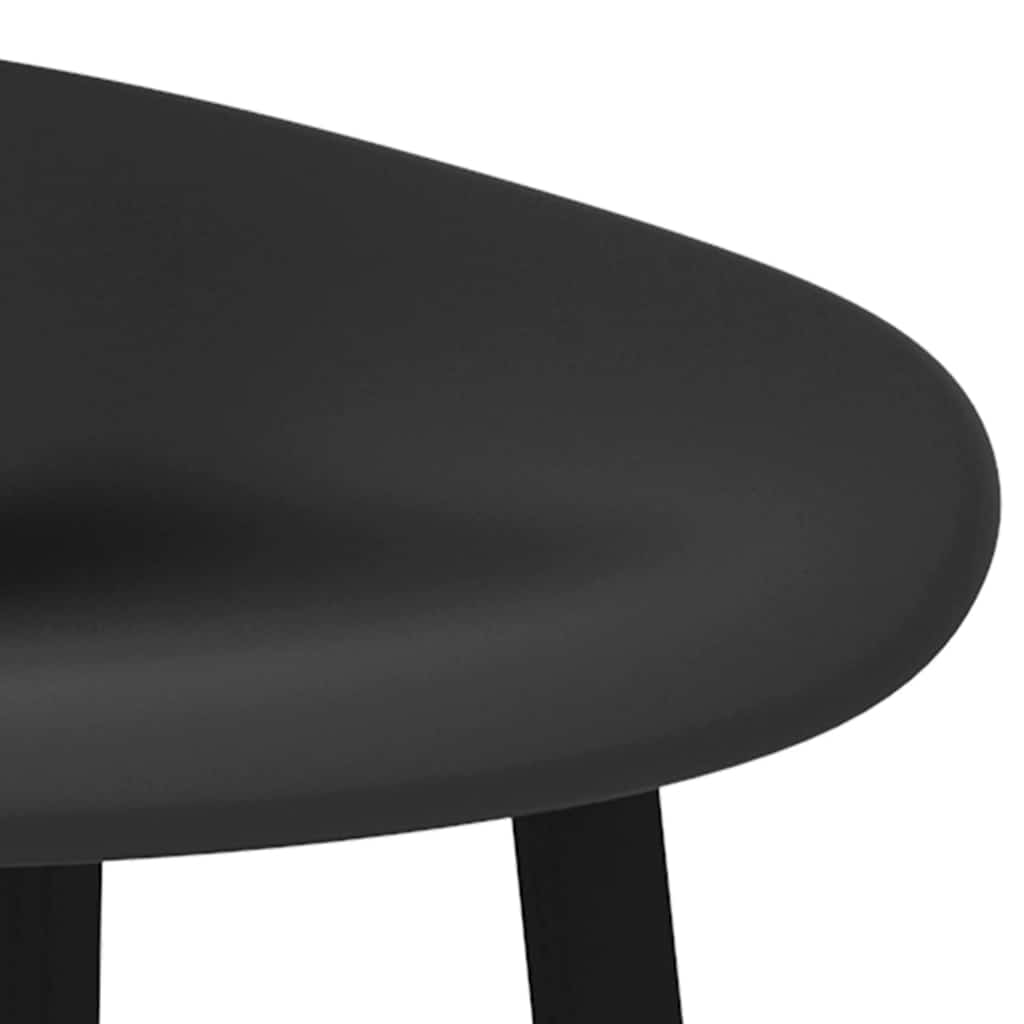 Barstoler 2 Stk Svart