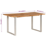 Spisebord 154X80X76 Cm Heltre Akasie