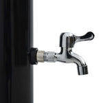 Soloppvarmet Dusj Svart 220 Cm 20 L
