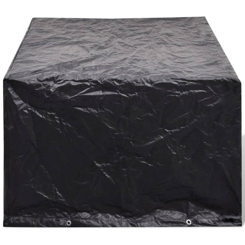 Hagemøbeltrekk 2 Stk 4 Personer Polyrotting 8 Maljer 180X140Cm