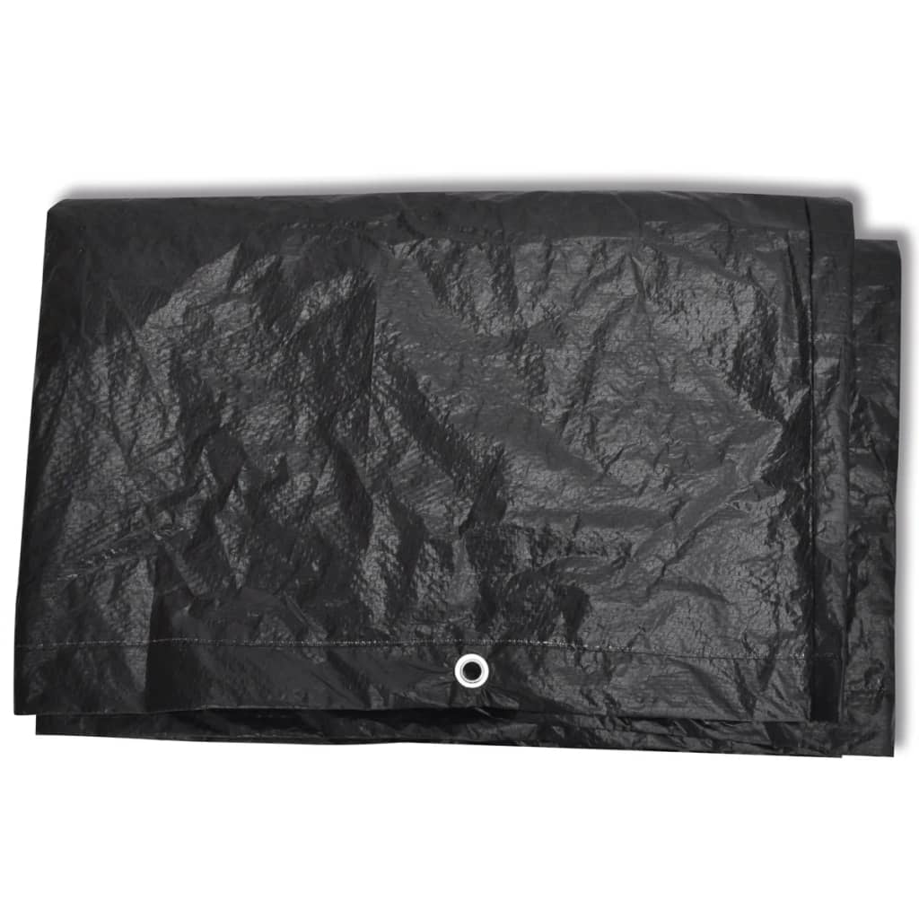 Hagemøbeltrekk 2 Stk 4 Personer Polyrotting 8 Maljer 180X140Cm