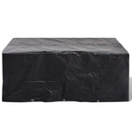 Hagemøbeltrekk 2 Stk 6 Personer Polyrotting 10 Maljer 240X140Cm