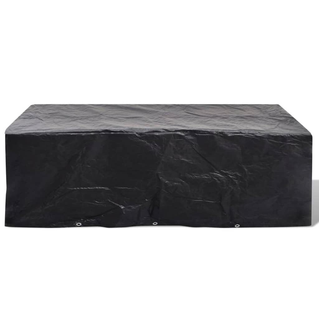 Hagemøbeltrekk 2 Stk 8 Personer Polyrotting 10 Maljer 300X140Cm