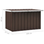 Oppbevaringskasse 109X67X65 Cm Brun