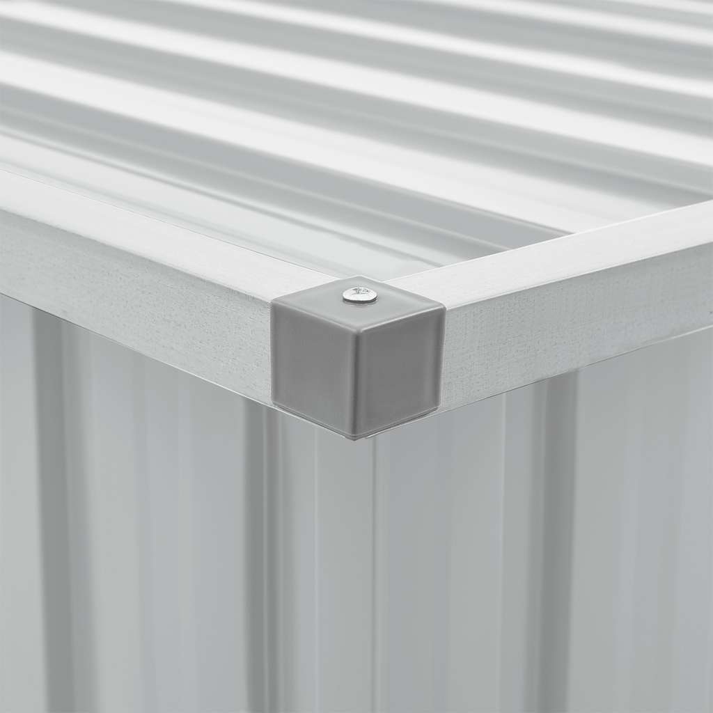 Putekasse Grå 129X67X65 Cm