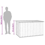 Oppbevaringskasse 171X99X93 Cm Antrasitt
