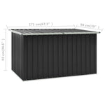 Oppbevaringskasse 171X99X93 Cm Antrasitt