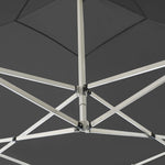 Profesjonelt Foldbart Festtelt Aluminium 2X2 M Antrasitt