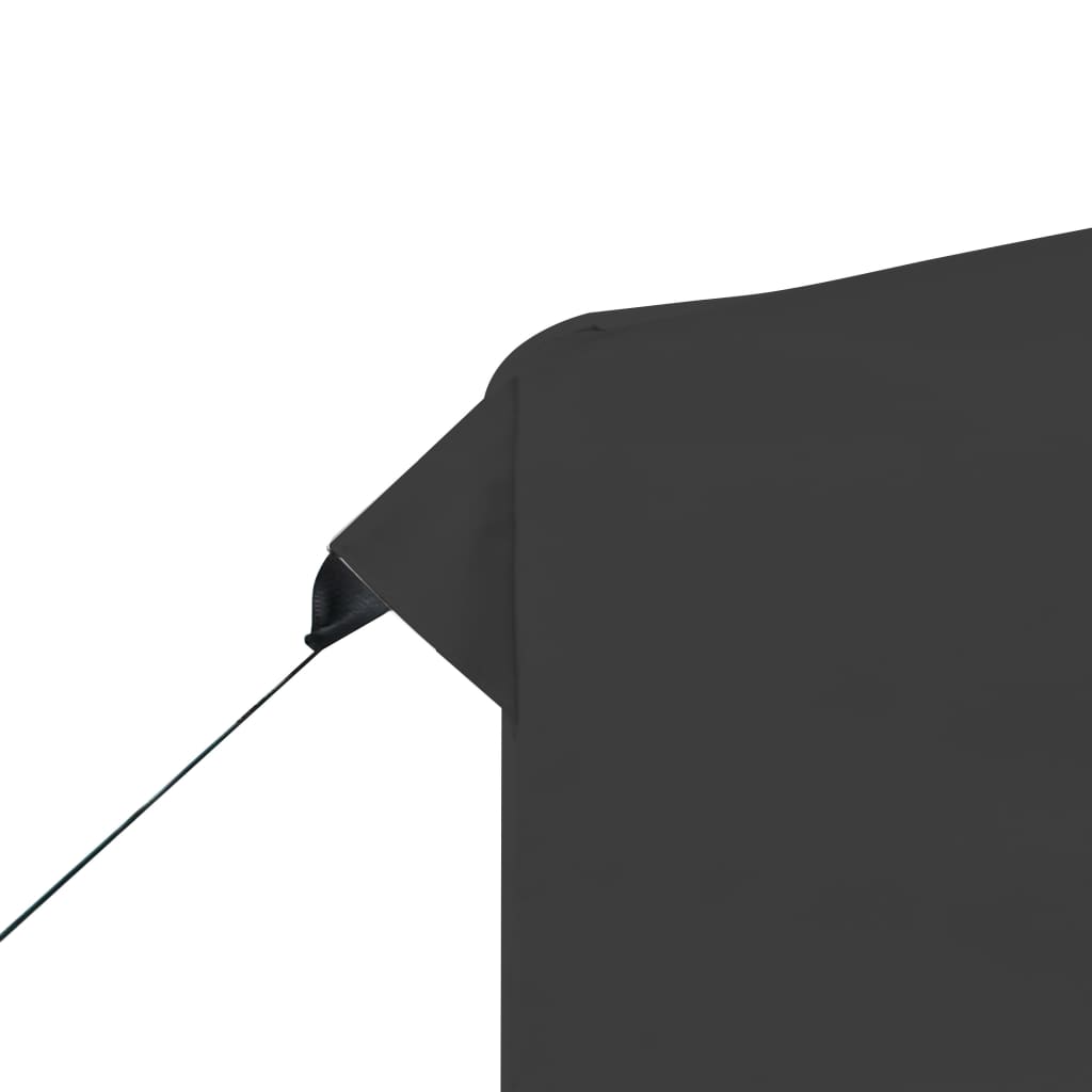 Profesjonelt Foldbart Festtelt Vegger Aluminium 2X2 M Antrasitt