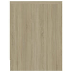 Nattbord Sonoma Eik 40X30X40 Cm Konstruert Tre