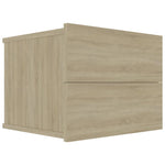 Nattbord Sonoma Eik 40X30X30 Cm Konstruert Tre