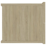 Nattbord Sonoma Eik 40X30X30 Cm Konstruert Tre