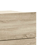 Nattbord Sonoma Eik 40X30X30 Cm Konstruert Tre
