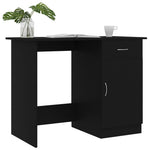 Skrivebord Svart 100X50X76 Cm Konstruert Tre