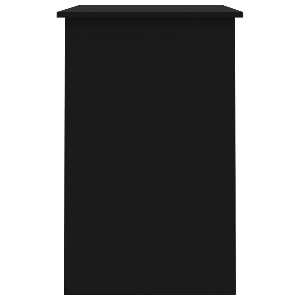 Skrivebord Svart 100X50X76 Cm Konstruert Tre