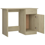 Skrivebord Sonoma Eik 100X50X76 Cm Konstruert Tre