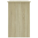 Skrivebord Sonoma Eik 100X50X76 Cm Konstruert Tre