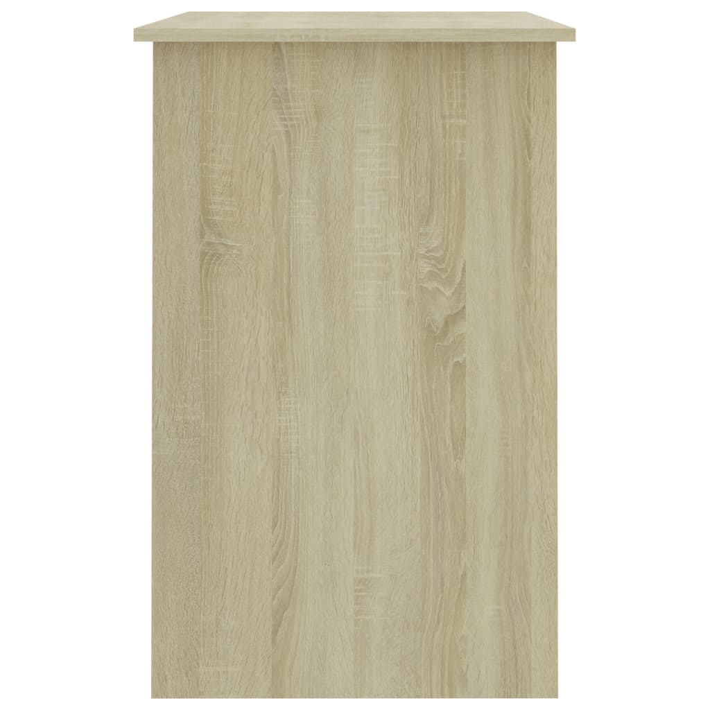 Skrivebord Sonoma Eik 100X50X76 Cm Konstruert Tre