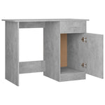 Skrivebord Betonggrå 100X50X76 Cm Konstruert Tre