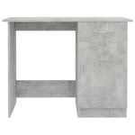 Skrivebord Betonggrå 100X50X76 Cm Konstruert Tre