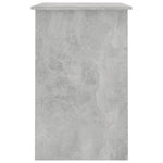 Skrivebord Betonggrå 100X50X76 Cm Konstruert Tre