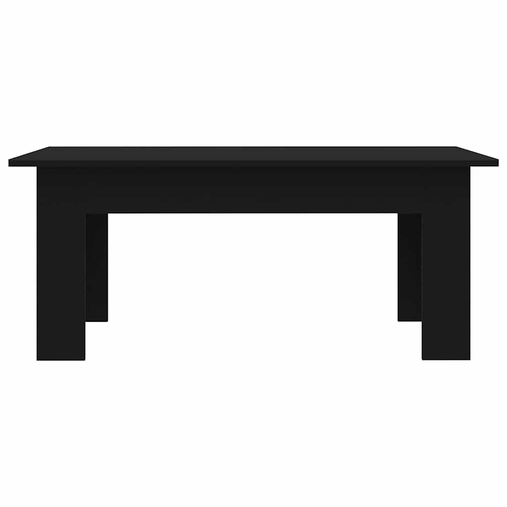 Salongbord Svart 100X60X42 Cm Konstruert Tre