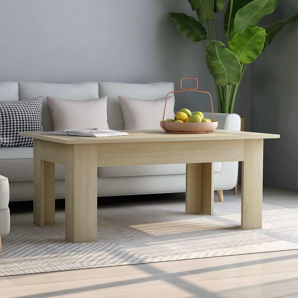 Salongbord Sonoma Eik 100X60X42 Cm Konstruert Tre