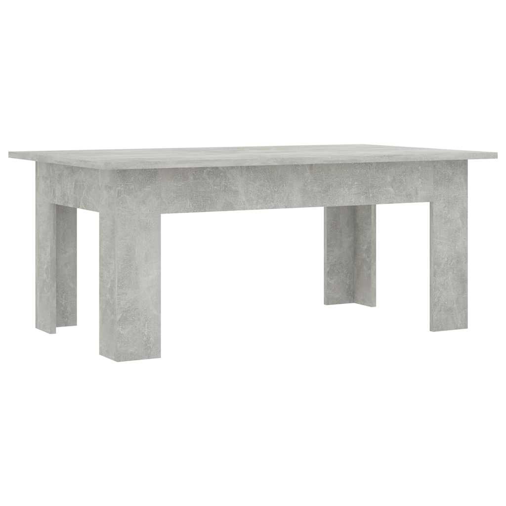 Salongbord Betonggrå 100X60X42 Cm Konstruert Tre