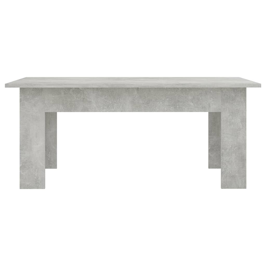 Salongbord Betonggrå 100X60X42 Cm Konstruert Tre