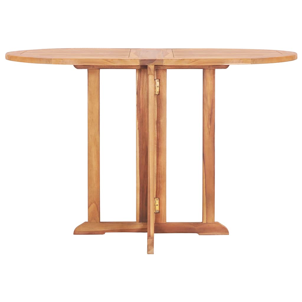 Sammenleggbart Sommerfuglbord For Hage 120X70X75 Cm Heltre Teak
