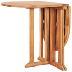 Sammenleggbart Sommerfuglbord For Hage 120X70X75 Cm Heltre Teak