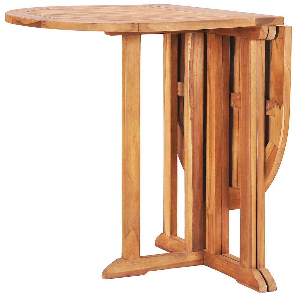 Sammenleggbart Sommerfuglbord For Hage 120X70X75 Cm Heltre Teak