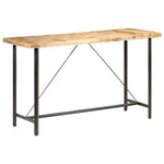 Barbord 180X70X107 Cm Grov Heltre Mango