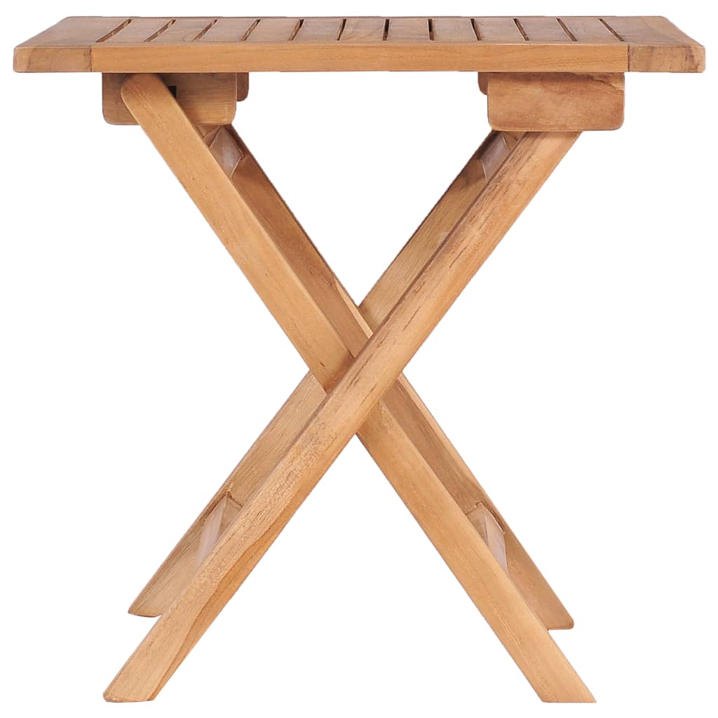 Sammenleggbart Hagebord 45X45X45 Cm Heltre Teak